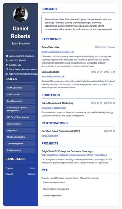 Modern Sidebar